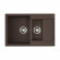 Omoikiri Кухонная мойка Daisen 78-2-DC, коричневый арт. 4993333