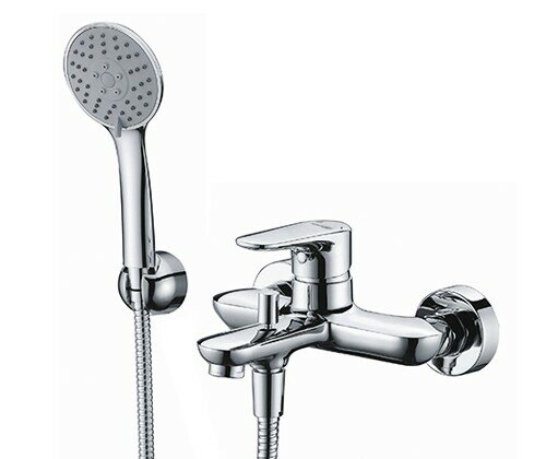 WasserKRAFT Смеситель для ванны с коротким изливом vils 5601 цвет: хром