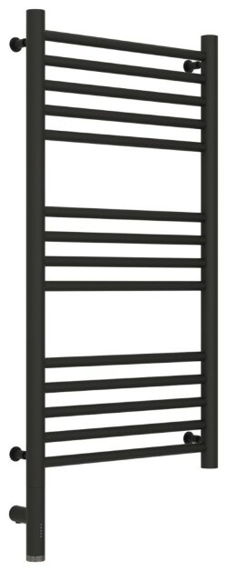 Электрический полотенцесушитель Богема 3.0 прямая 800х400 МЭМ левый (тёмный титан муар) Сунержа арт. 15-5804-8040