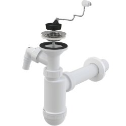 Alcaplast Сифон для раковины, белый арт. A41PR