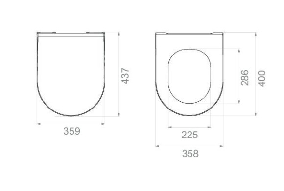 Boheme Сиденье для унитаза Bianca арт. 966-3-W Boheme Сиденье для унитаза Bianca арт. 966-3-W