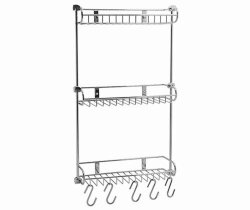 WasserKRAFT Полка металлическая тройная k-1433 цвет: хром WasserKRAFT Полка металлическая тройная k-1433 цвет: хром