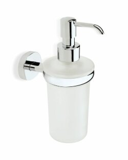 STIL HAUS настенный стеклянный дозатор хром Diana, арт. DI30(08) STIL HAUS настенный стеклянный дозатор хром Diana, арт. DI30(08)