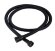 Remer Душевой шланг 120 см 333CN120NO, цвет: черный