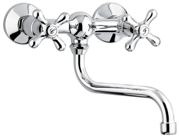 Emmevi кран для кухни, Deco Classic, хром арт. 12005S/CR