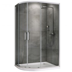 Abber Душевой уголок 1000x900мм Schwarzer Diamant, хром арт. AG01190 Abber Душевой уголок 1000x900мм Schwarzer Diamant, хром арт. AG01190