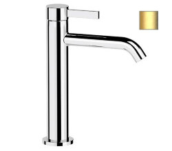 Remer Смеситель для раковины Metrica MC12ABG однорычажный без донного клапана, золото матовый Remer Смеситель для раковины Metrica MC12ABG однорычажный без донного клапана, золото матовый