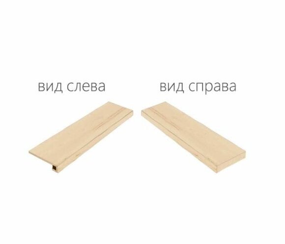 Italon Ступень Acero Scalino Angolare Destro 33x120, под дерево Element wood - 620070000775