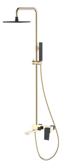 Boheme стойка для душа goldblack.2, Q арт. 148-GB.2