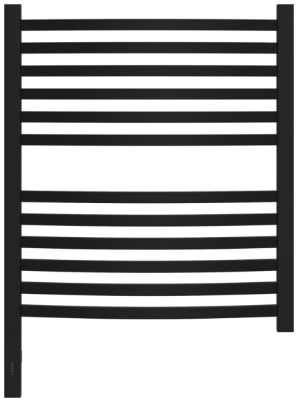 Электрический полотенцесушитель Аркус 3.0 600х500 МЭМ левый (матовый чёрный) Сунержа арт. 31-5704-6050