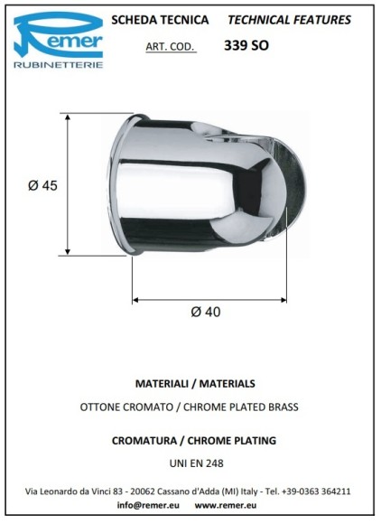 Remer Держатель для ручного душа 339SOBO, цвет: белый Remer Держатель для ручного душа 339SOBO, цвет: белый