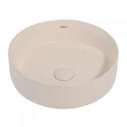 Abber Раковина накладная 360x360мм Bequem, бежевый арт. AC2108MBE
