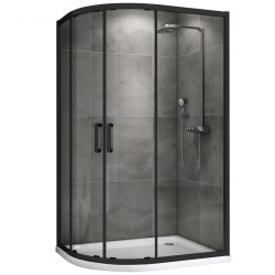 Abber Душевой уголок 1000x900мм Schwarzer Diamant, черный арт. AG01190B Abber Душевой уголок 1000x900мм Schwarzer Diamant, черный арт. AG01190B