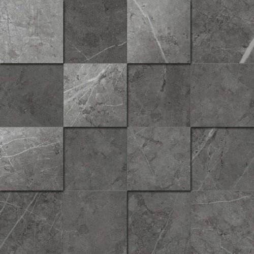 Italon Мозаика Антрачит 3D 30x30, под бетон, цемент, камень Charme evo - 620110000055