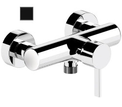 Remer Смеситель для душа Metrica MC33NO с одним фронтальным рычагом, черный матовый Remer Смеситель для душа Metrica MC33NO с одним фронтальным рычагом, черный матовый