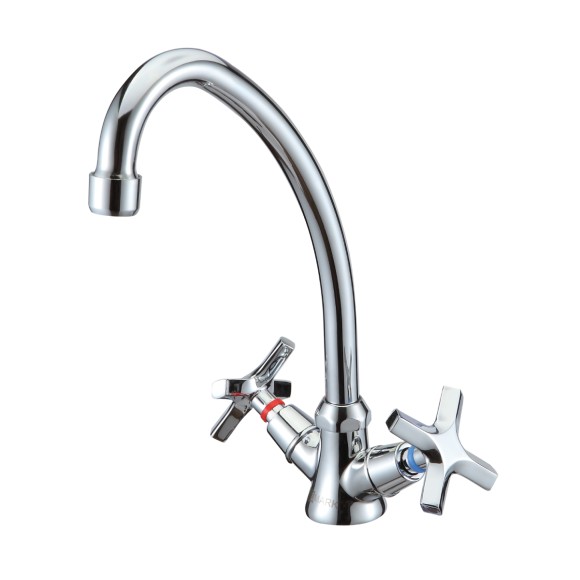 Смеситель для кухни с поворотным изливом Lemark Promotion, хром арт. LM6050C