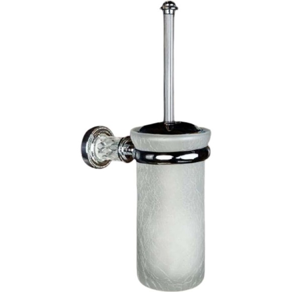 Boheme Ершик настенный латунь, стекло, хром Murano crystal арт. 10913-CRST-CH