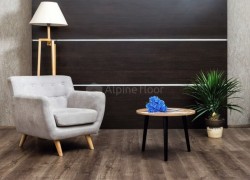 Alpine floor Кварцвиниловая плитка дуб vermont синхронное тиснение, коричневый - ЕСО 2-3