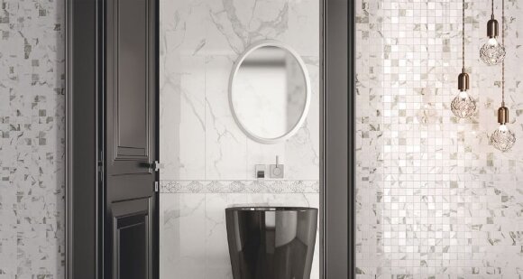 Italon Мозаика Statuario Lux 30.5x30.5, под мрамор Charme evo - 600110000208