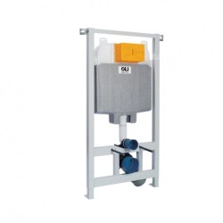 Инсталляция для унитаза (580x1150x120) механическая + клавиша смыва River Dual OLI, хром арт. 09262 OLM Инсталляция для унитаза (580x1150x120) механическая + клавиша смыва River Dual OLI, хром арт. 09262 OLM