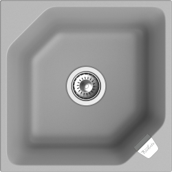 Мойка для кухни 500x500 Locus Rivelato, серая арт. LS-50 grigio metallizzat Мойка для кухни 500x500 Locus Rivelato, серая арт. LS-50 grigio metallizzat