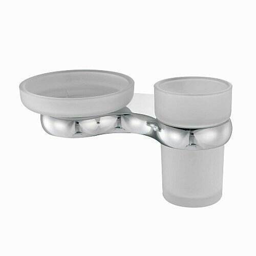 WasserKRAFT Держатель стакана и мыльницы berkel k-6826 цвет: хром