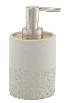 Gedy Настольный дозатор с пластиковой помпой Afrodita, серый арт. 4980(08)