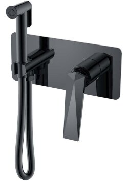 Boheme Гигиенический душ со смесителем антрацит глянец Venturo арт. 377-SGM Boheme Гигиенический душ со смесителем антрацит глянец Venturo арт. 377-SGM