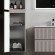 Шкаф-пенал подвесной 350х350х1650, Sancos Snob R, doha soft арт. PSNR35SM