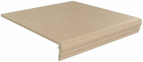 Ступень Золотой пляж 30x30см, фронтальная темный бежевый Kerama Marazzi арт. SG922400N\GR