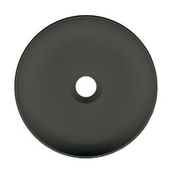 Scarabeo Раковина накладная, без перелива, без отверстий, цвет лава матовая с антибактериальным и грязеотталкивающим покрытием BIOKER, Glam арт. 1808 37 BK