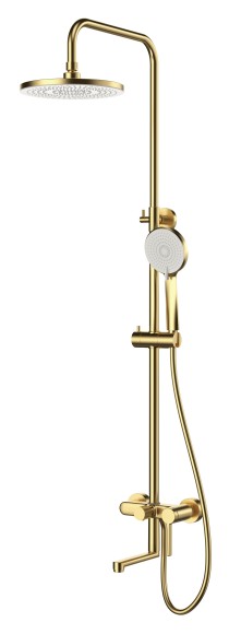 Душевая система со смесителем Esko Sochi, золото арт. ST260SCGold