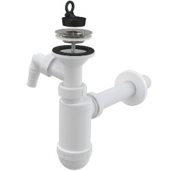 Alcaplast Сифон для раковины, белый арт. A410P