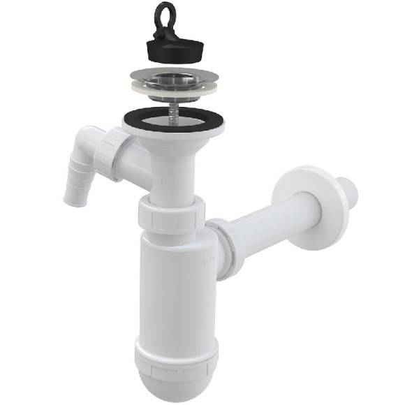 Alcaplast Сифон для раковины, белый арт. A410P