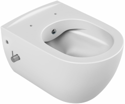 Boheme Подвесной унитаз с функц. Биде (без крышки) + однопозиционный смеситель Bianco арт. 963-2-WM