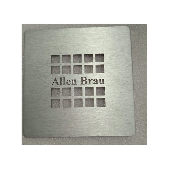 Allen Brau Накладка для сифона, Priority, серебро браш - 8.310N1-BA