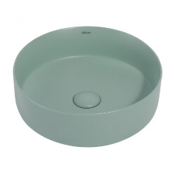 Abber Раковина накладная 360x360мм Bequem, зеленый арт. AC2108MCG