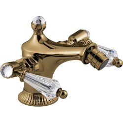 Emmevi смеситель для биде, прозрачные кристаллы swarovski, The One, бронза арт. 98004LCSW/BR Emmevi смеситель для биде, прозрачные кристаллы swarovski, The One, бронза арт. 98004LCSW/BR