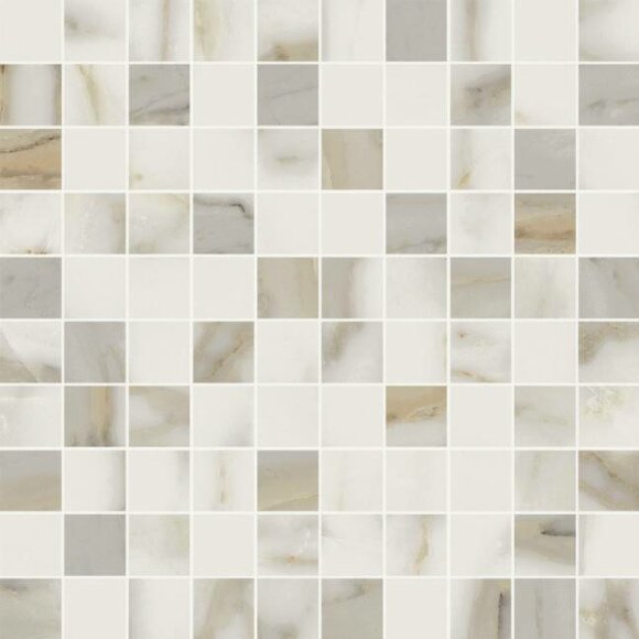 Italon Мозаика Calacatta Lux 30.5x30.5, под мрамор Charme evo - 600110000209