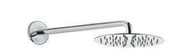 Fiore Круглый верхний душ 20 см и кронштейн 35 см, Kube, 30BB8630 цвет: белый Fiore Круглый верхний душ 20 см и кронштейн 35 см, Kube, 30BB8630 цвет: белый