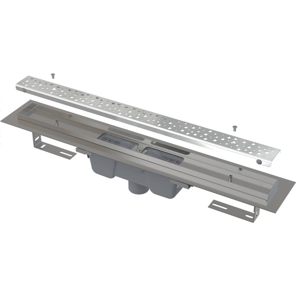 Alcaplast Душевой лоток с решеткой, хром арт. APZ1011-550L