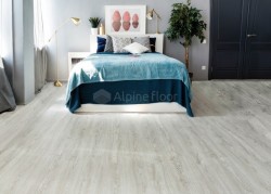 Alpine floor Кварцвиниловая плитка дуб арктик, серый - ЕСО 134-7