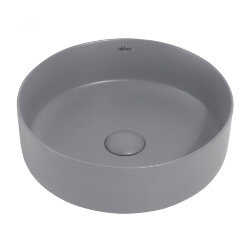 Abber Раковина накладная 360x360мм Bequem, серый арт. AC2108MG