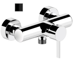 Remer Смеситель для душа Metrica MC33CFP с одним фронтальным рычагом, черный глянец Remer Смеситель для душа Metrica MC33CFP с одним фронтальным рычагом, черный глянец