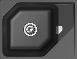 Мойка для кухни 650x500 Locus Rivelato, черная арт. LS-65 antracite Мойка для кухни 650x500 Locus Rivelato, черная арт. LS-65 antracite