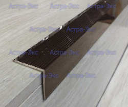 Угловой порог АЕ для края ступени из алюминия Hx30х30мм арт. AE Угловой порог АЕ для края ступени из алюминия Hx30х30мм арт. AE