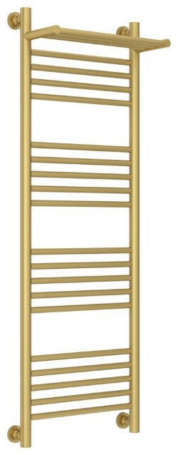 Водяной полотенцесушитель Богема с полкой+ 1200х400 (матовое золото) Сунержа арт. 032-0223-1240 Водяной полотенцесушитель Богема с полкой+ 1200х400 (матовое золото) Сунержа арт. 032-0223-1240