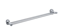Держатель для полотенец двойной 600 мм, Haiba, хром арт. HB1909 Держатель для полотенец двойной 600 мм, Haiba, хром арт. HB1909