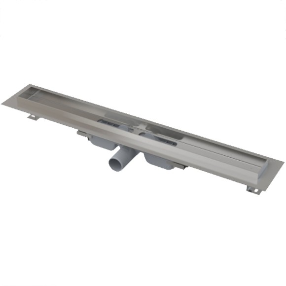 Alcaplast Душевой лоток без решетки Professional Low, хром арт. APZ106-850