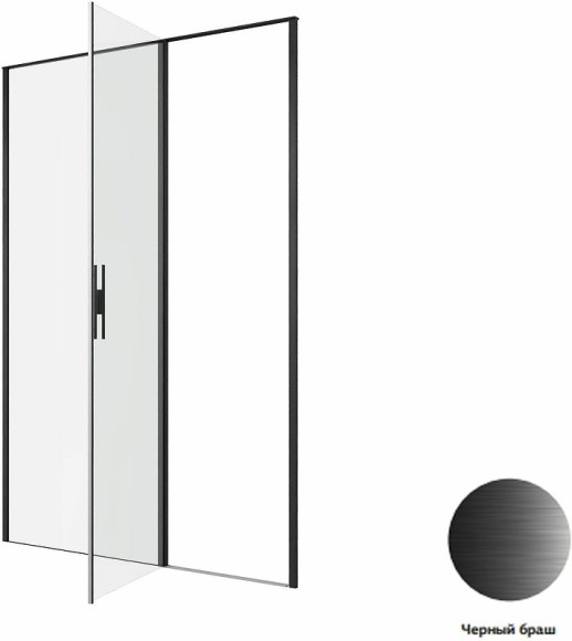 Allen Brau Душевая дверь Priority, черныйбраш - 3.31036.BBA Allen Brau Душевая дверь Priority, черныйбраш - 3.31036.BBA